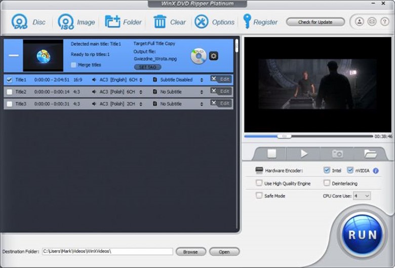 WinX DVD Ripper