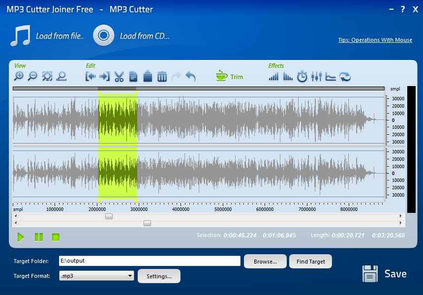 Free MP3 Cutter